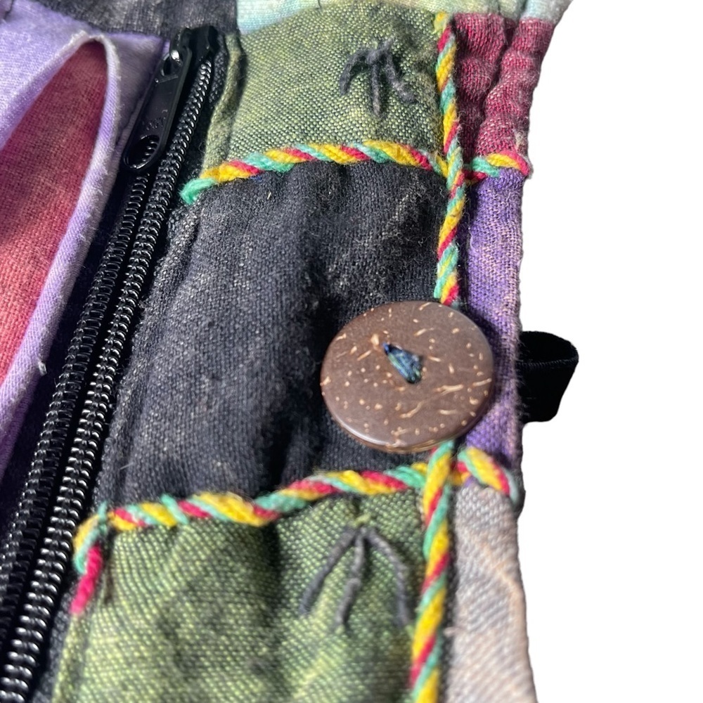 Rising International Boho Patchwork Shoulder Bag - image 7